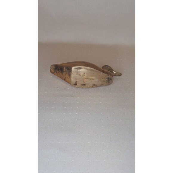 Brass Duck Figurine Approximately 6.5" Collectible Bird - Picture 5 of 6